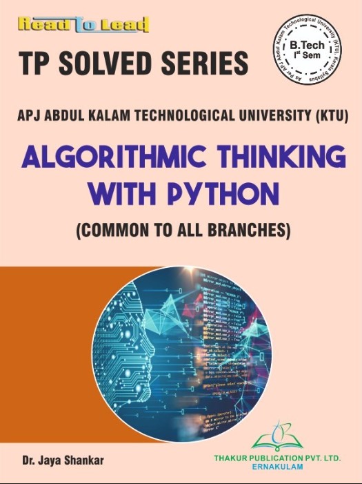 TP Solved Series Algorithmic Thinking with Python KTU